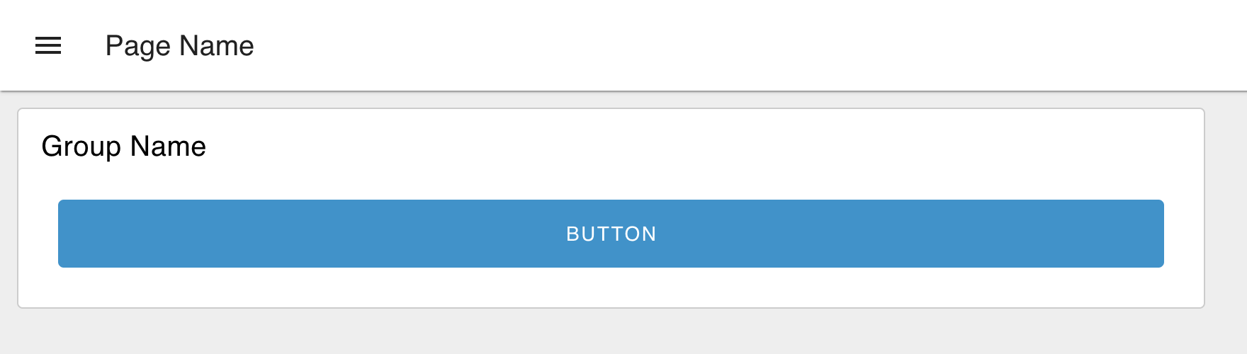 Adds a clickable button to your dashboard.